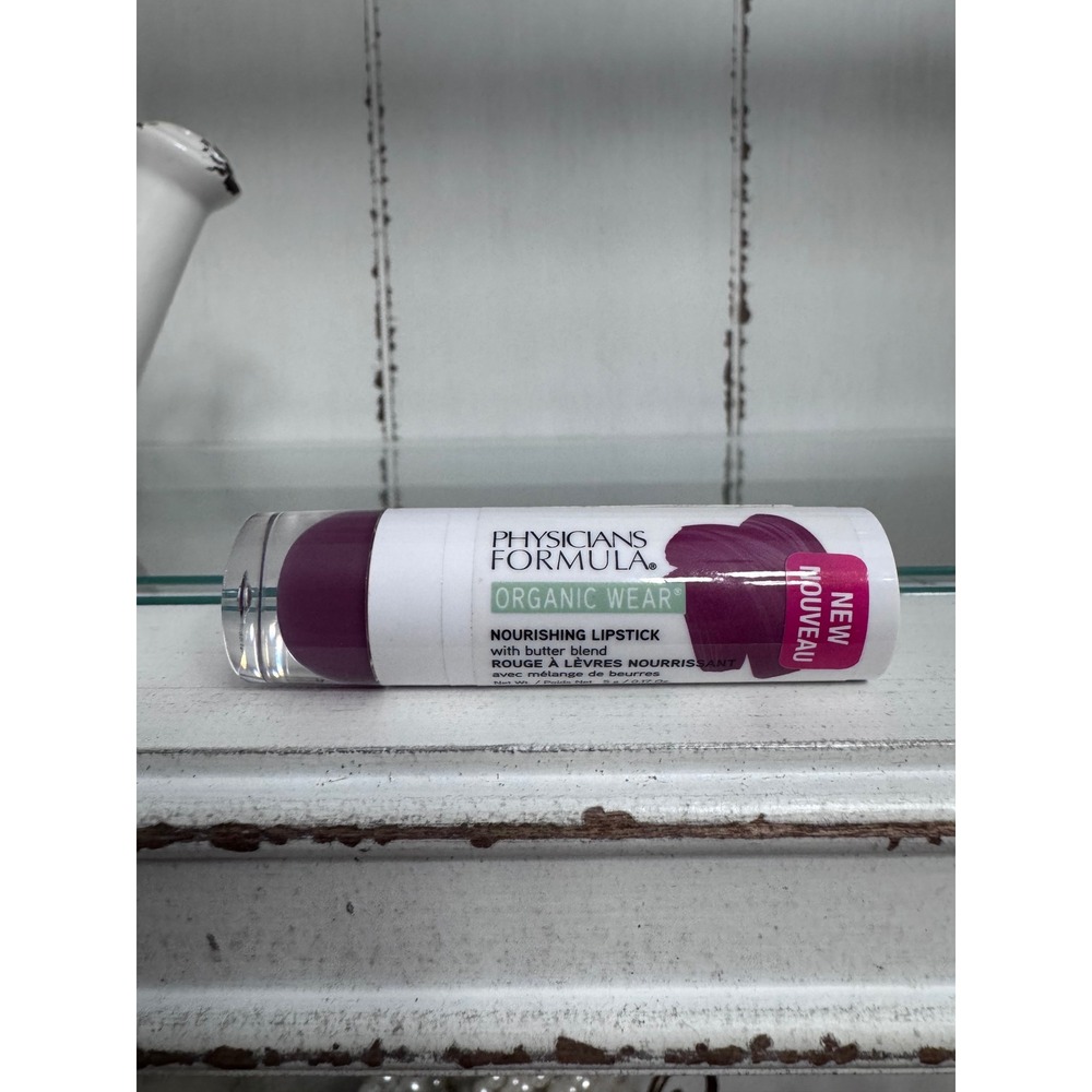 Physicians Formula Organic Wear Nourishing Lipstick Sugar Plum PF11078 New